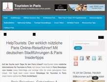 Tablet Screenshot of help-tourists-in-paris.com